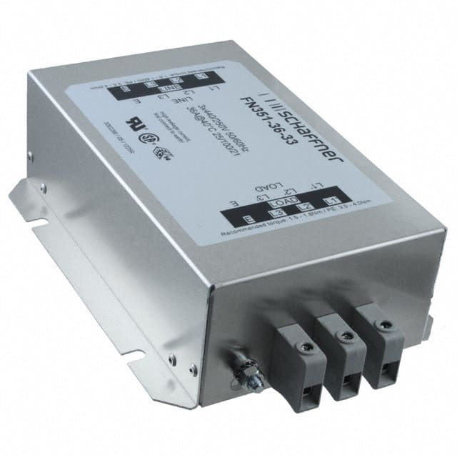 FN351-36-33 Schaffner EMC Inc.  Moduli di filtro di linea di alimentazione